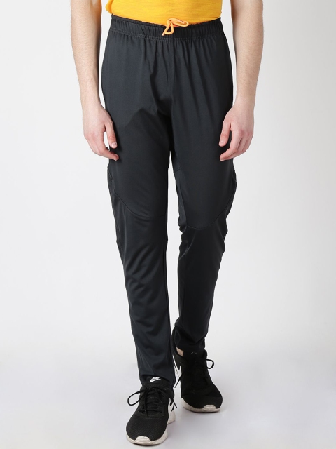 

Alcis Men Grey Solid Straight-Fit Track Pants