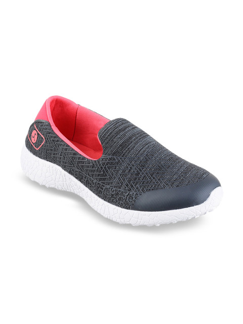 

Mochi Women Grey Slip-On Sneakers