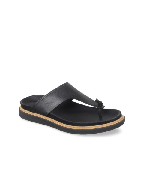 

Clarks Women Black Leather Sandals