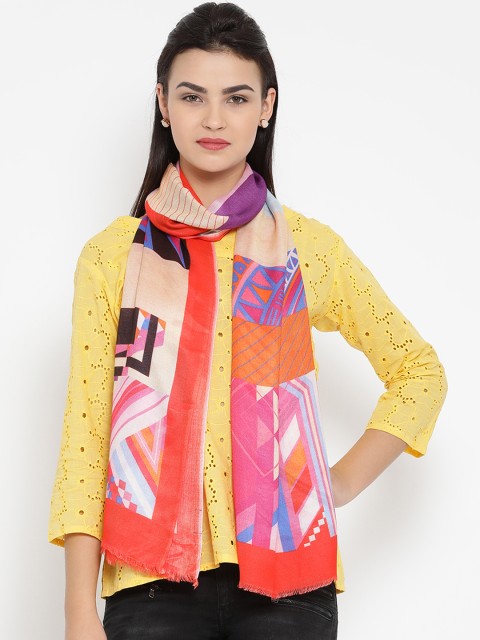 

SHINGORA Women Muticoloured Printed Stole, Multi