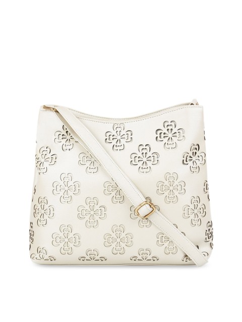 

Toteteca White Solid Sling Bag
