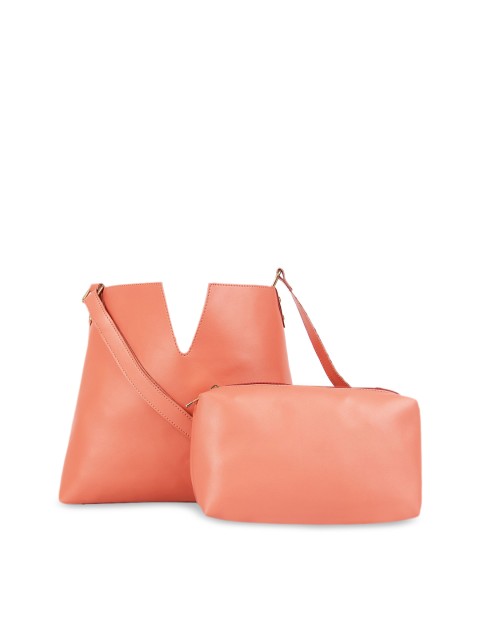 

Toteteca Pink Solid Shoulder Bag