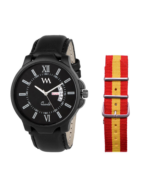 

WM Men Black Analogue Watch DDWM-022