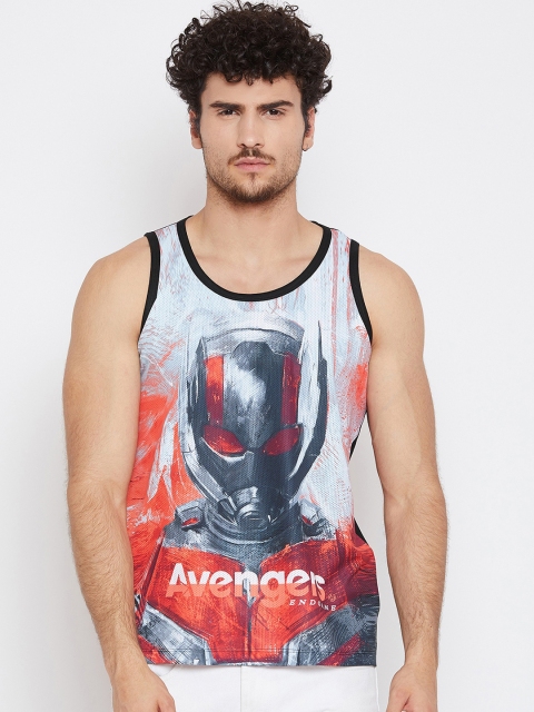 

Marvel by Wear Your Mind Men Black Printed Round Neck T-shirt