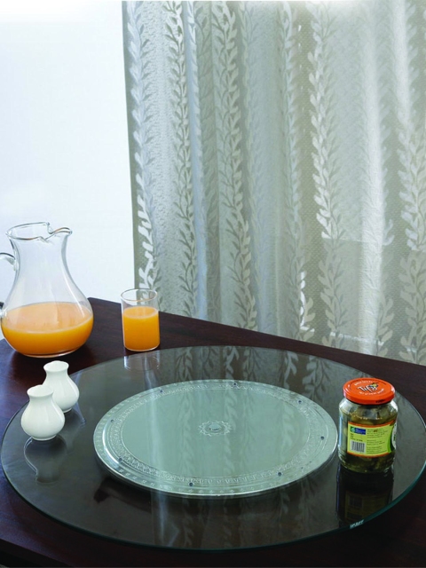 

JVS Transparent Printed Glass Turntable