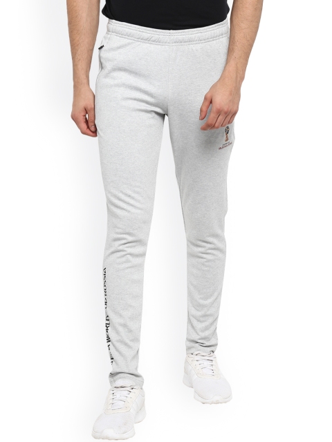 

Alcis Men Grey Melange Solid Track Pants