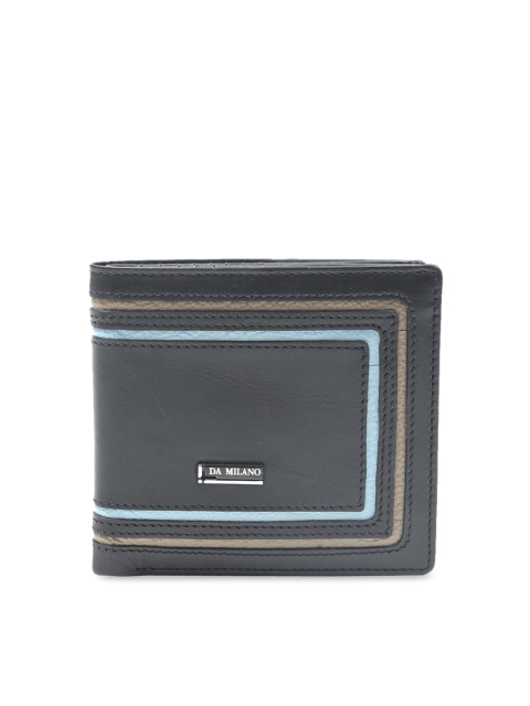 

Da Milano Men Black Solid Genuine Leather Card Holder