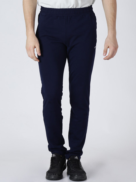 

Alcis Men Navy Blue Solid Slim-Fit Track Pants