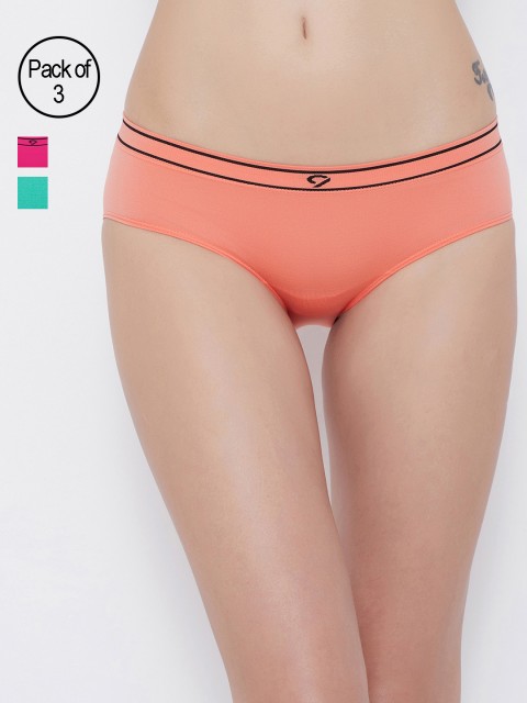 

C9 AIRWEAR Women Pack of 3 Assorted Briefs P1155, Peach