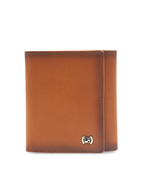

Da Milano Men Brown Solid Two Fold Wallet