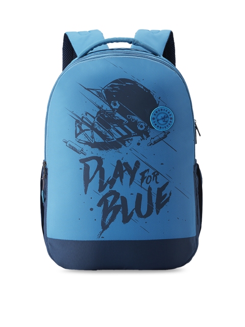 

AMERICAN TOURISTER Unisex Teal Blue Graphic Backpack