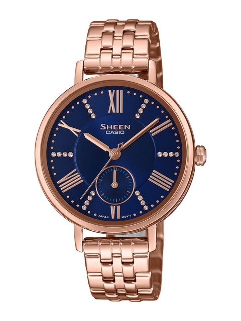 

CASIO Sheen Women Blue Multi-Dial Watch SHE-3066PG-2AUDF - SX237