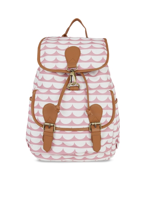 

KLEIO Women Pink Graphic Backpack