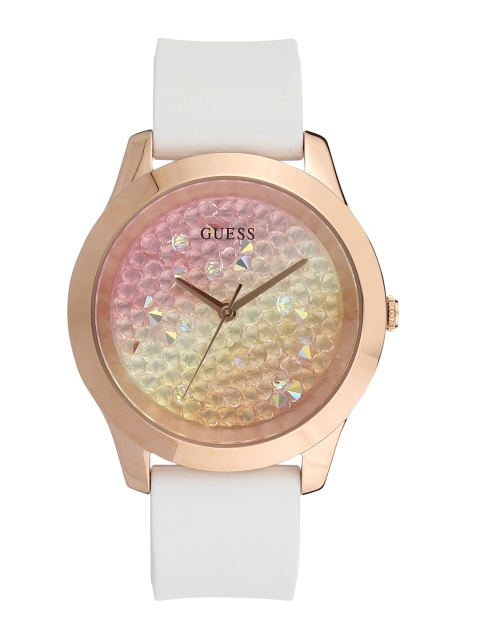 

GUESS Women Pink Analogue Watch W1223L3