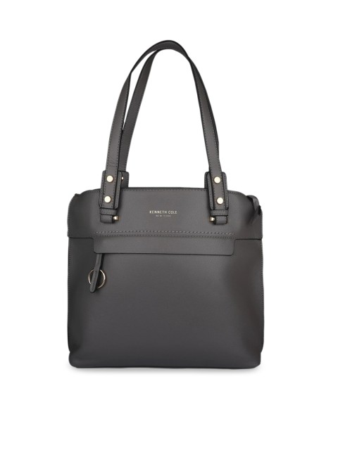 

Kenneth Cole Charcoal Solid Shoulder Bag