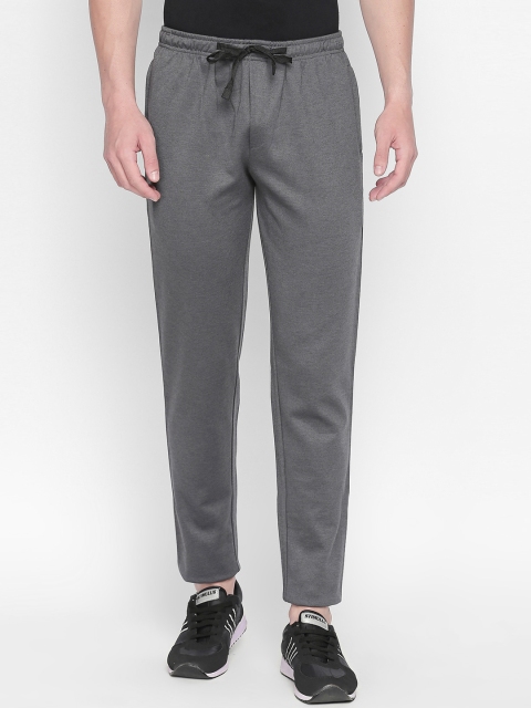 

Avoq Men Grey Smart Fit Zipper Pocket Trackpant