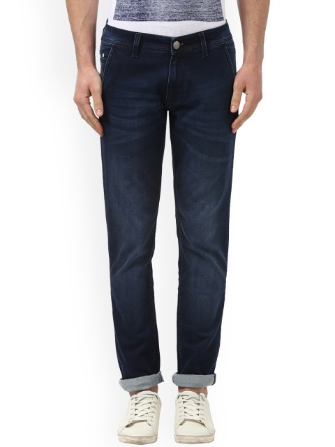 

Park Avenue Men Blue Regular Fit Mid-Rise Clean Look Jeans