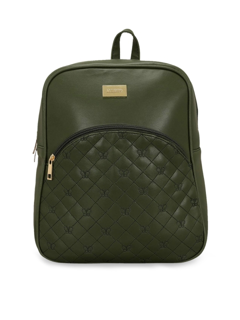 

KLEIO Women Green Backpack