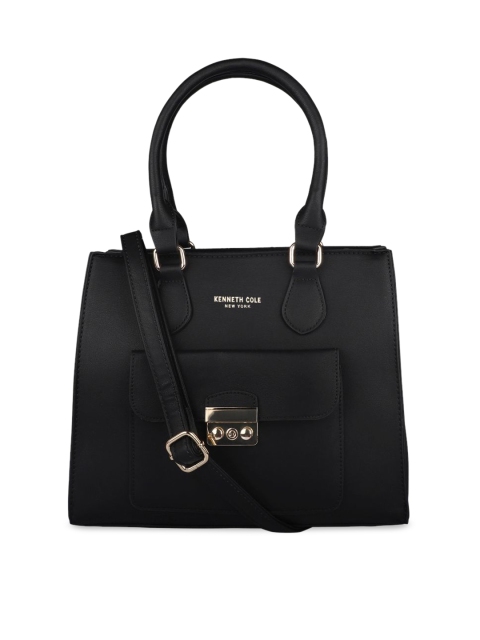 

Kenneth Cole Women Black Solid Handheld Bag