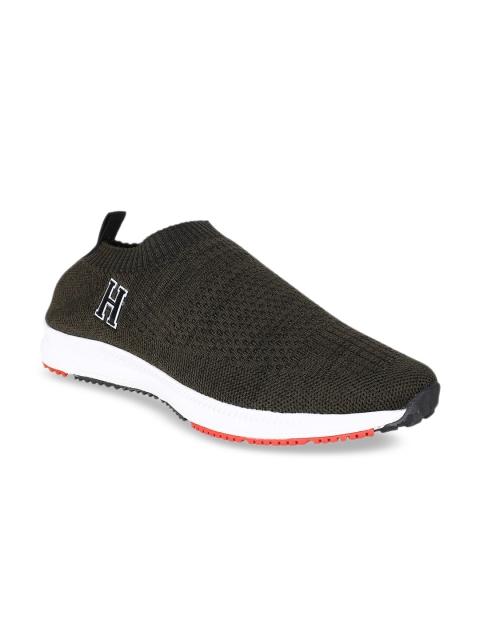 

Harvard Men Olive Green Running Shoes