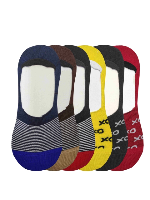 

Urban Dog Men Pack of 6 Assorted Shoe Liner Socks