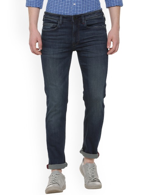 

Solly Jeans Co. Men Blue Slim Fit Mid-Rise Clean Look Stretchable Jeans