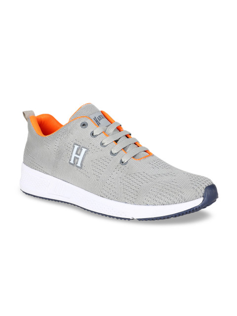 

Harvard Men Grey Mesh Running Shoes