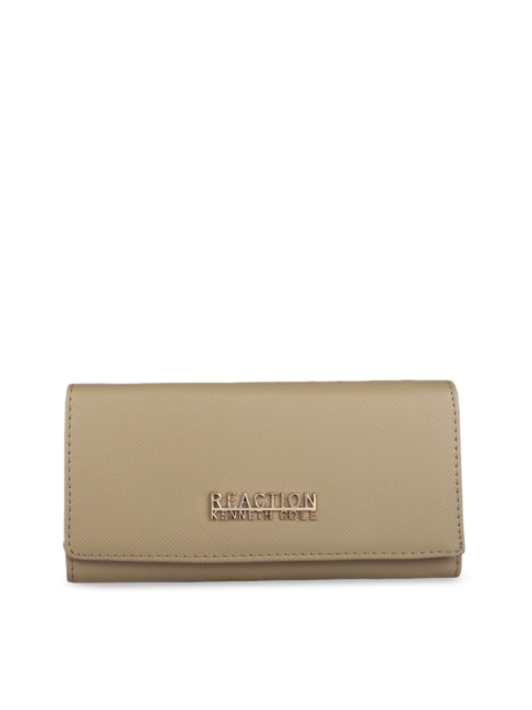 

Kenneth Cole Women Khaki Solid Two Fold Wallet