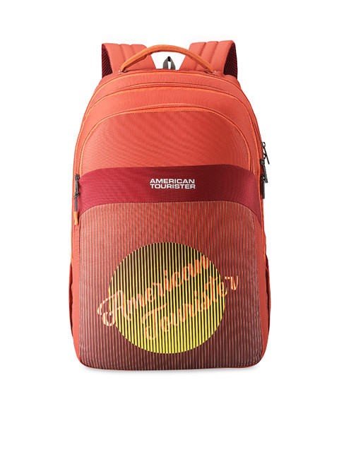 

AMERICAN TOURISTER Unisex Rust Graphic Backpack