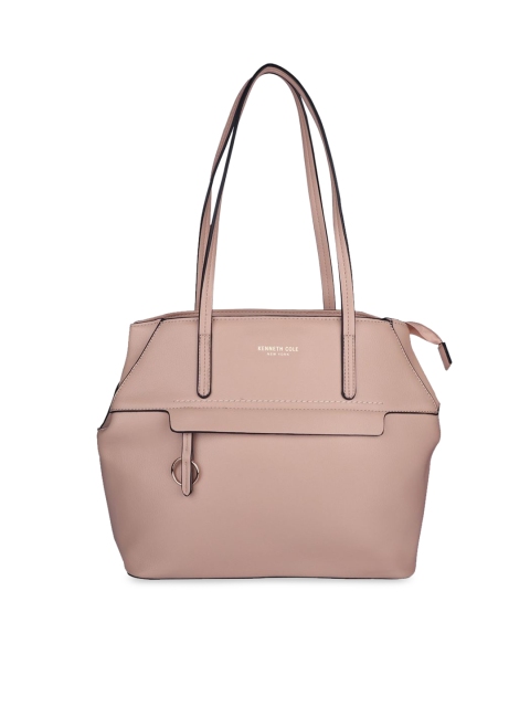 

Kenneth Cole Beige Solid Shoulder Bag