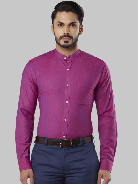 

Next Look Men Purple Slim Fit Solid Formal Shirt