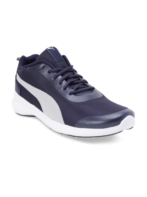 

Puma Men Navy Blue Lazer Evo IDP Running Shoes