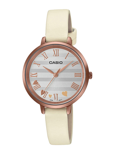 

Casio Enticer Lady Women Silver Analogue watch A1644