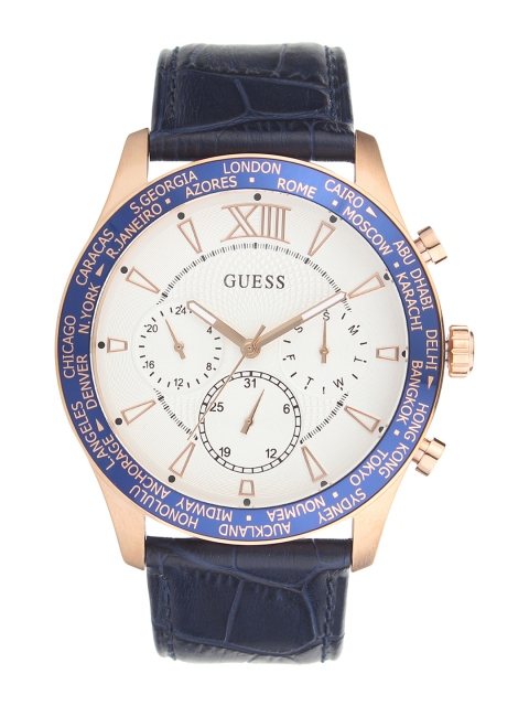 

GUESS Men White Analogue Watch
