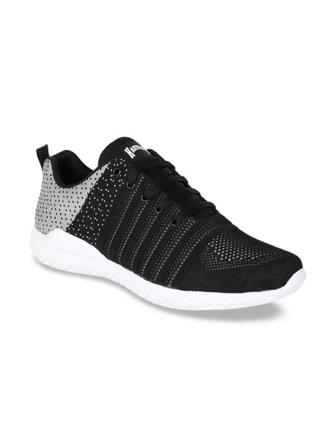 

Harvard Men Black & Grey Running Shoes