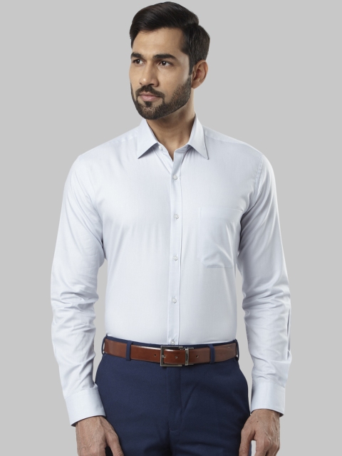 

Raymond Men Off-White Regular Fit Solid Formal Shirt