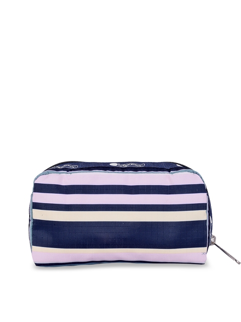 

LeSportsac Multicoloured Striped Rectangular Cosmetic Pouch, Multi