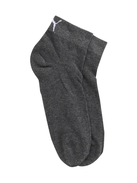 

Puma Unisex Charcoal Grey Solid Ankle-Length Socks