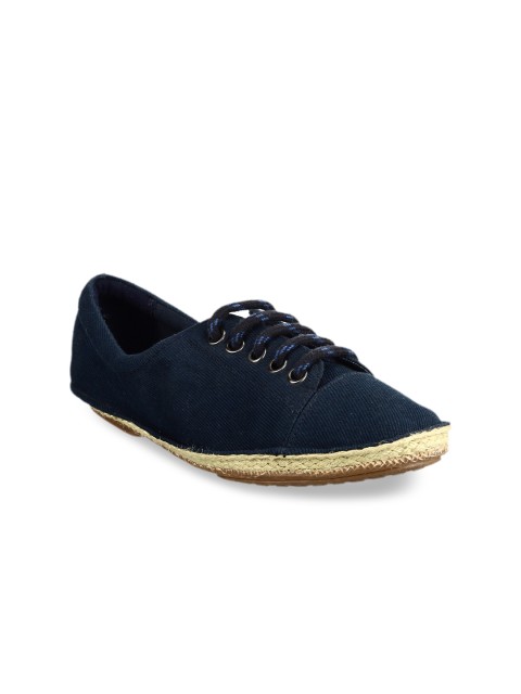 

Clarks Women Navy Blue Espadrilles
