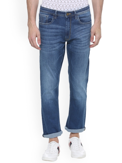 

Solly Jeans Co. Men Blue Skinny Fit Mid-Rise Clean Look Jeans