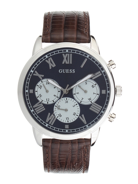 

GUESS Men Blue Analogue Watch W1261G1