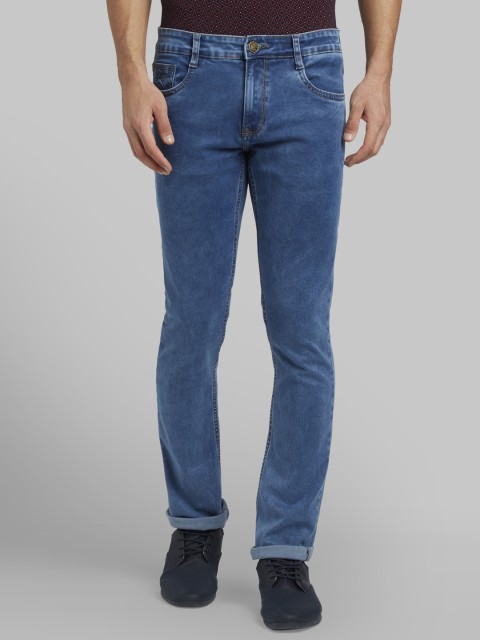

Parx Men Blue Slim Fit Mid-Rise Clean Look Jeans