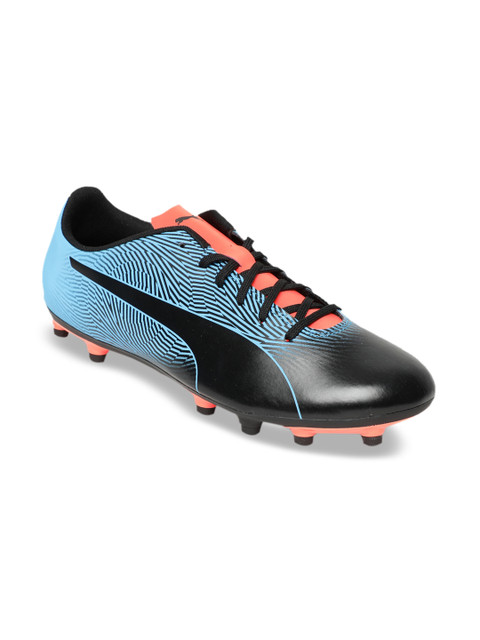 

Puma Men Black & Blue Spirit II FG Football Shoes