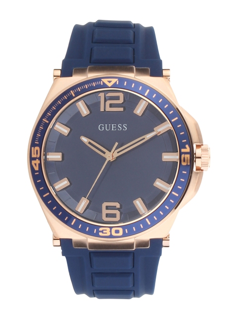 

GUESS Men Navy Blue Analogue Watch W1253G3