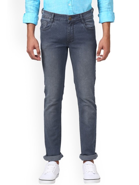 

Parx Men Blue Slim Fit Mid-Rise Clean Look Jeans