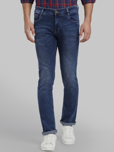 

Parx Men Blue Slim Fit Mid-Rise Clean Look Jeans