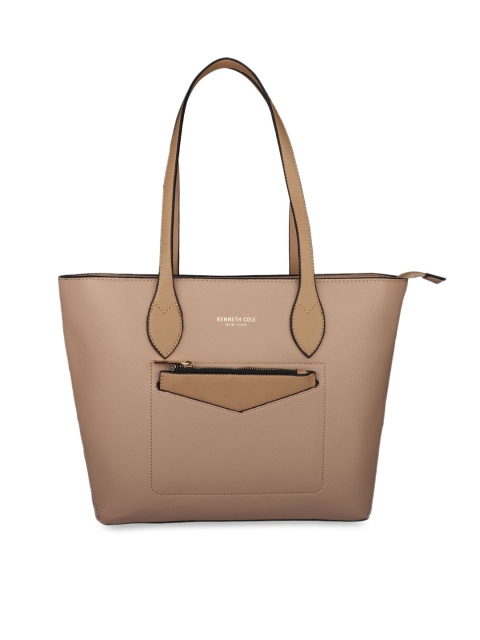 

Kenneth Cole Beige Solid Shoulder Bag