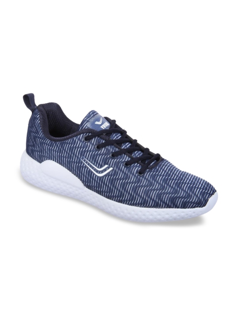 

Yuuki Men Navy Blue Mesh Running Shoes