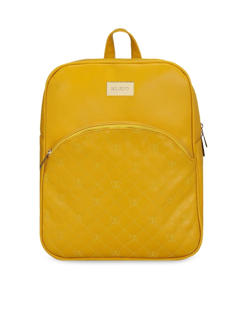 

KLEIO Women Yellow Backpack