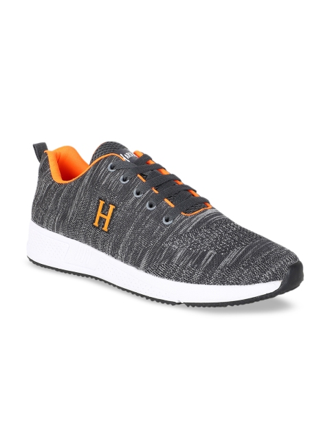 

Harvard Men Grey Mesh Running Shoes